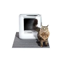 Tapete De Arena Extra Grande Para Gatos Con Diseño De Panal Impermeable Y Fácil Limpieza