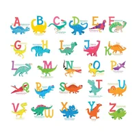 Pegatinas Educativas Dinosaurios Alfabeto A-Z Para Niños