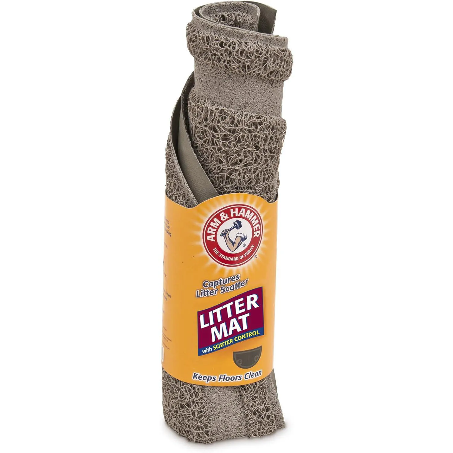Tapete Semicircular Antideslizante Para Caja De Arena De Gatos Petmate Arm And Hammer 3