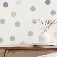 Adhesivos De Pared Boho Puntos Para Niños