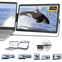 Extensor De Pantalla Portátil Para Laptop Con Imagen FHD Y Conexión USB C HDMI