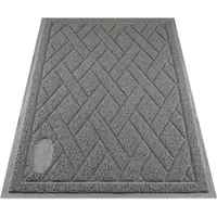 Tapete Extra Grande Antideslizante Para Caja De Arena De Gatos Pawkin Gris