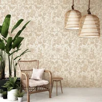 Papel Tapiz Floral Adhesivo Europeo Para Paredes Y Muebles
