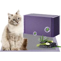 Almohadillas Absorbentes Para Caja De Arena De Gatos Con Control De Olores Y Carbón Activado