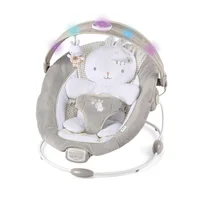 Silla Mecedora para Bebé Ingenuity con Luces Vibración y Almohada de Apoyo