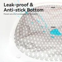 Almohadilla De Arena Para Gatos Compatible Con CATLINK SE Impermeable Y Antiadherente