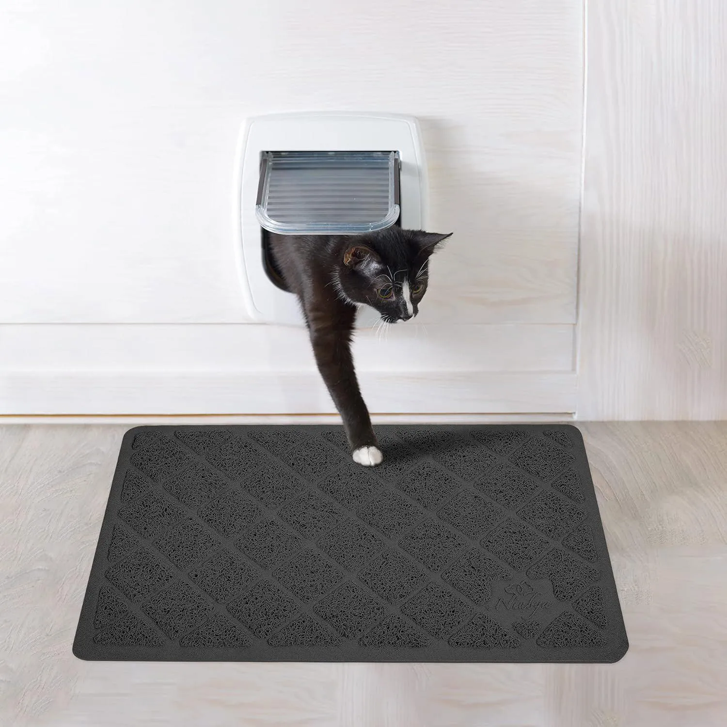 Tapete De Arena Para Gatos Antideslizante Impermeable Y Fácil De Limpiar 8
