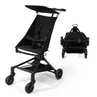 Coche Compacto para Bebés con Plegado Rápido y Visera Solar