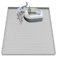 Tapete De Silicona Para Caja De Arena De Gatos Impermeable Antideslizante Jacooxi
