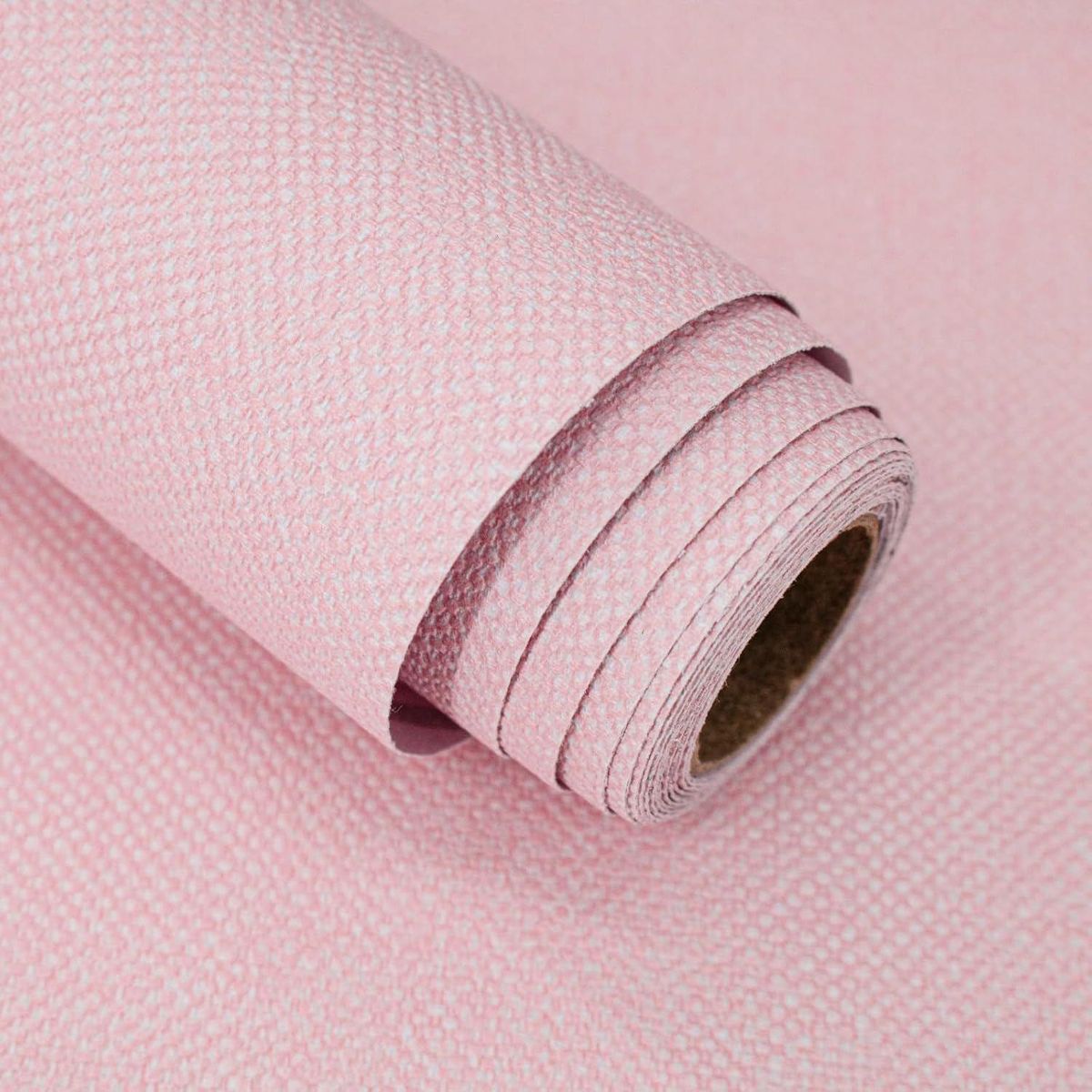 Papel Tapiz Rosa Autoadhesivo Estilo Lino Vintage Para Decoración ...