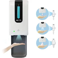 Dispensador Automático De Jabón Espumoso Con Sensor Y Gran Capacidad