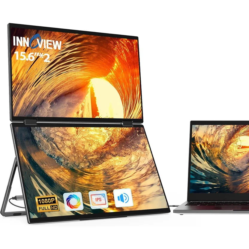 Extensor De Pantalla Triple Para Laptop Con Diseño Plegable Y ...