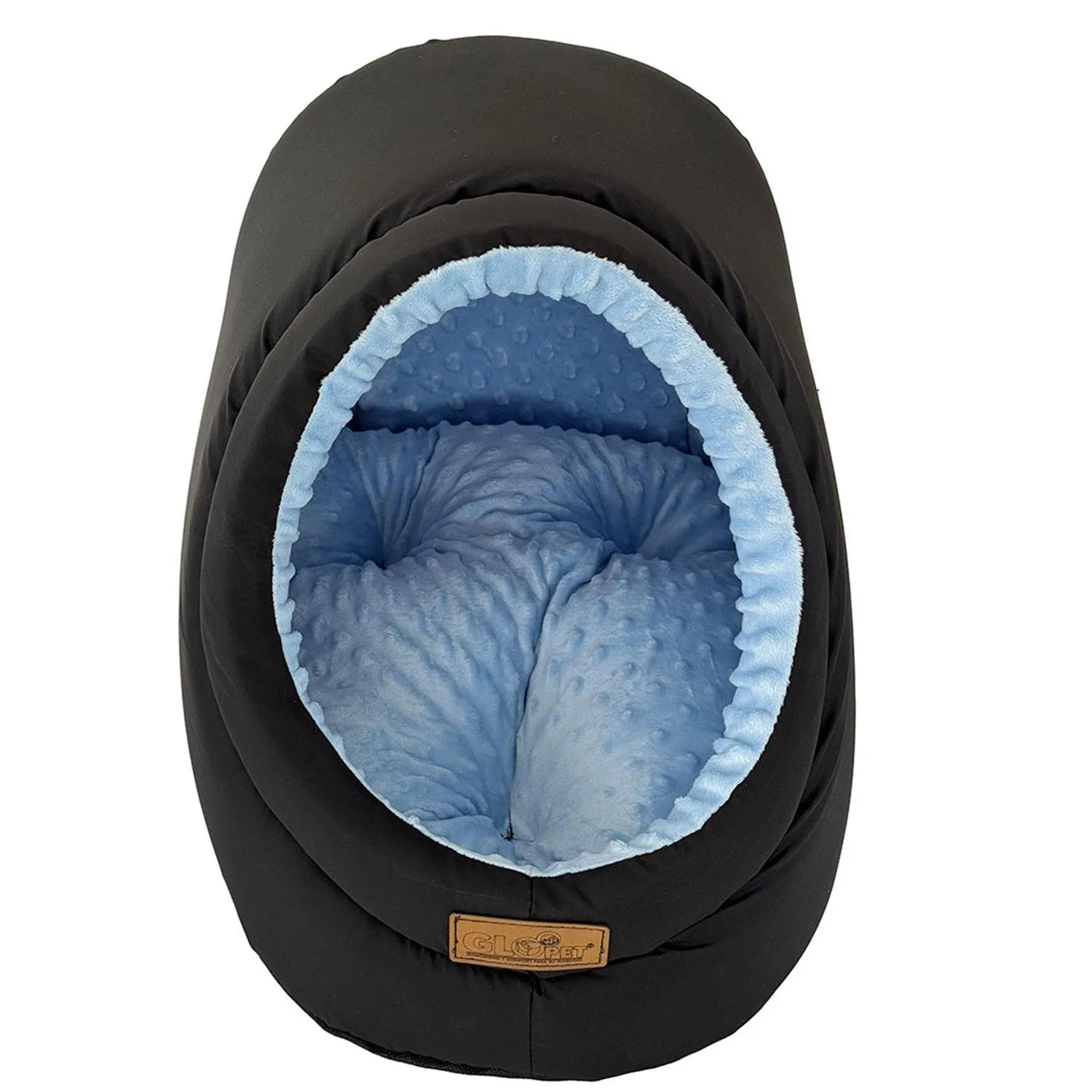 Cama Gloopet Cueva Para Mascota Talla Unica Azul