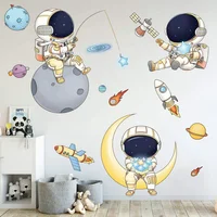 Pegatinas de Pared Astronauta Espacio para Niños