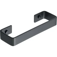 Toallero de Mano en Acero Inoxidable para Baño y Cocina Color Negro Mate
