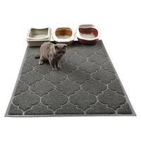 Alfombrilla XL Para Arenero De Gato Con Material Seguro Fácil De Limpiar Y Antideslizante