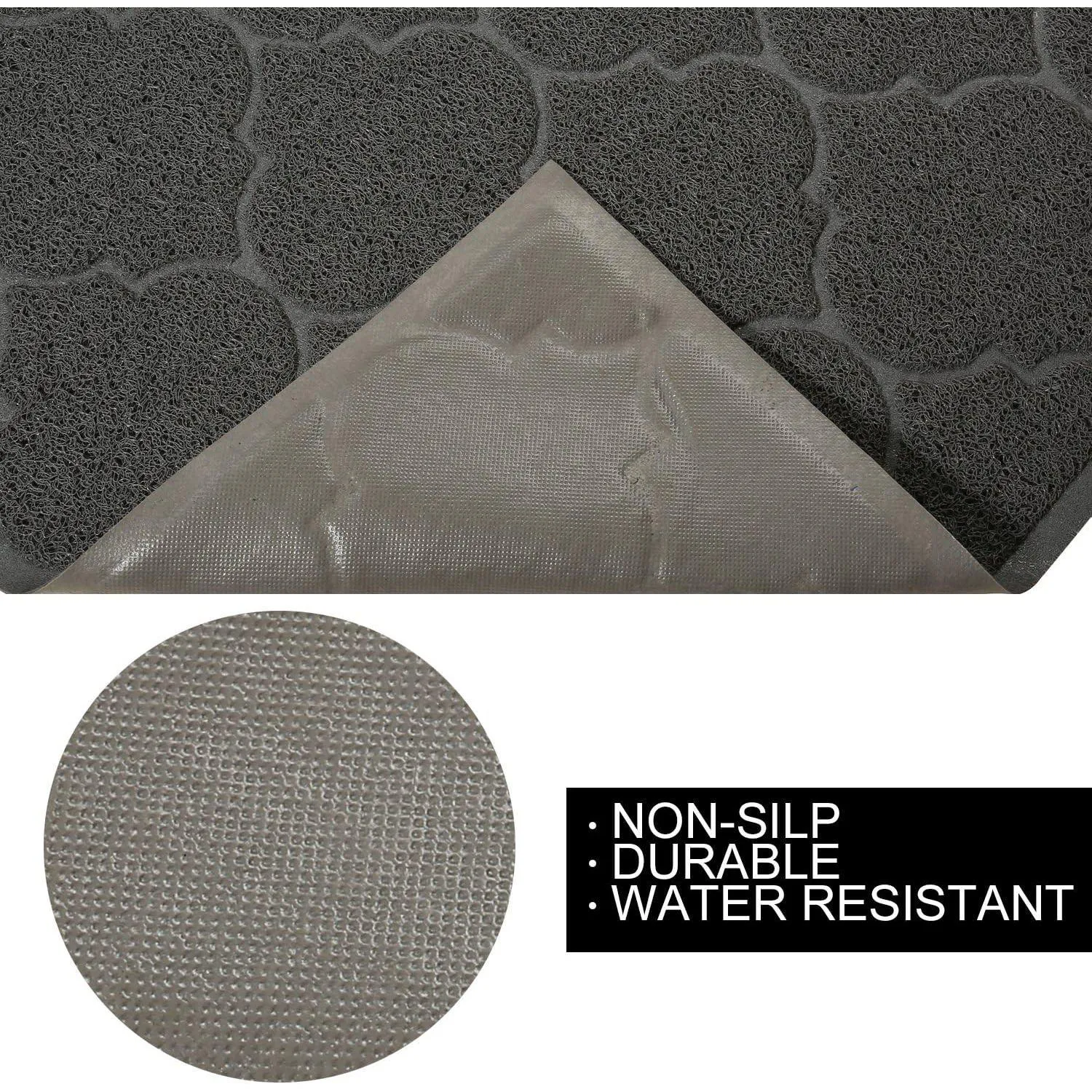 Alfombrilla XL Para Arenero De Gato Con Material Seguro Fácil De Limpiar Y Antideslizante 3