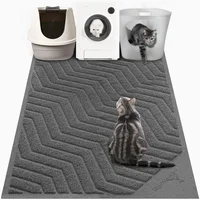 Tapete Atrapa Arena Para Gatos Tamaño XXL Con Diseño Antideslizante