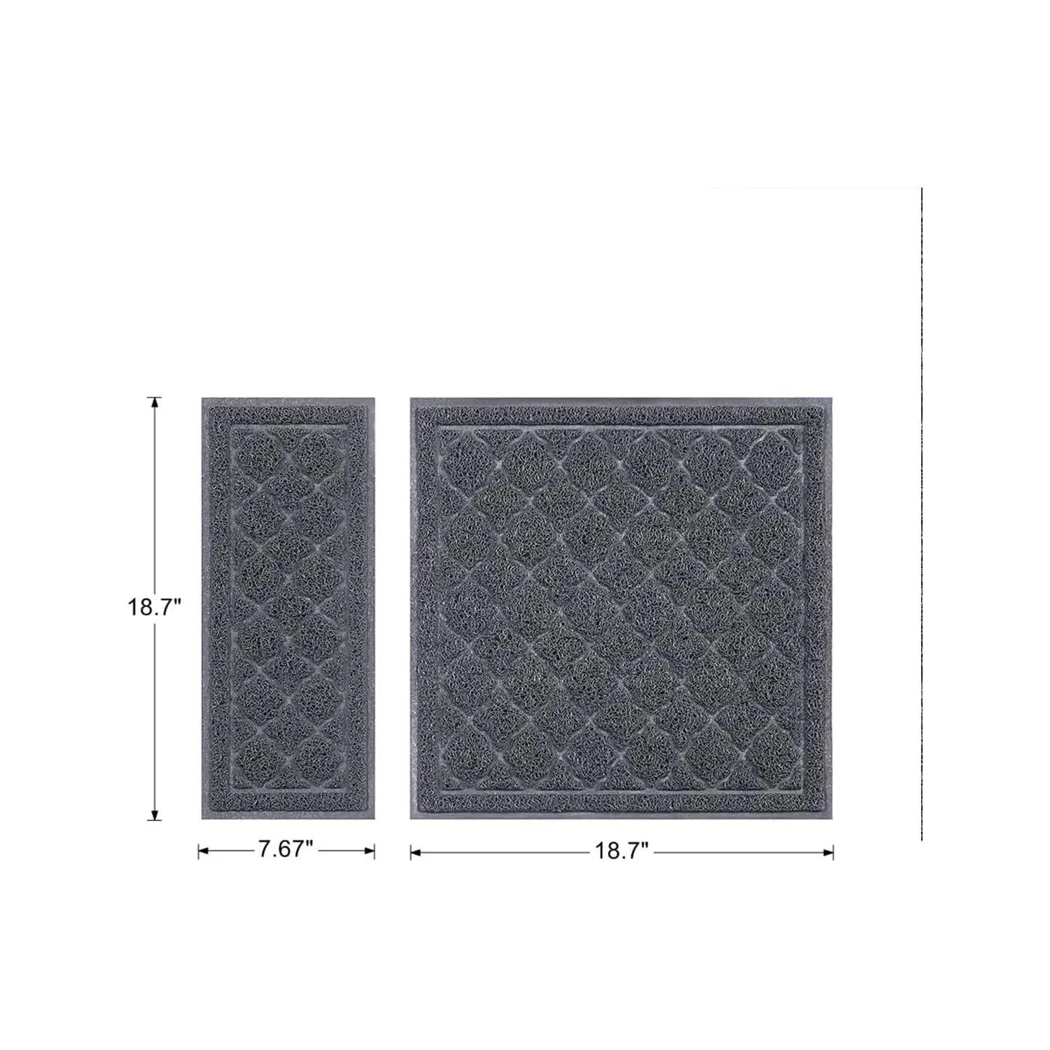 Alfombrilla De Silicona Para Arena De Gato Impermeable Suave Y Antideslizante 6