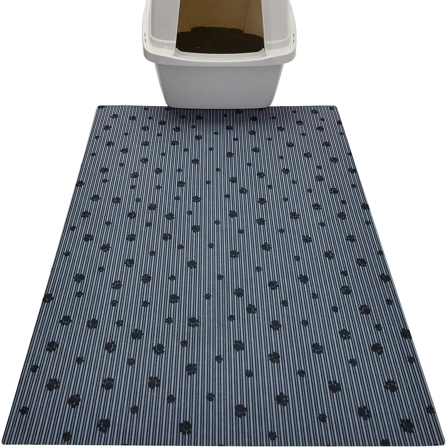 Tapete Para Caja De Arena De Gato Absorbente Impermeable Con Material Reciclado