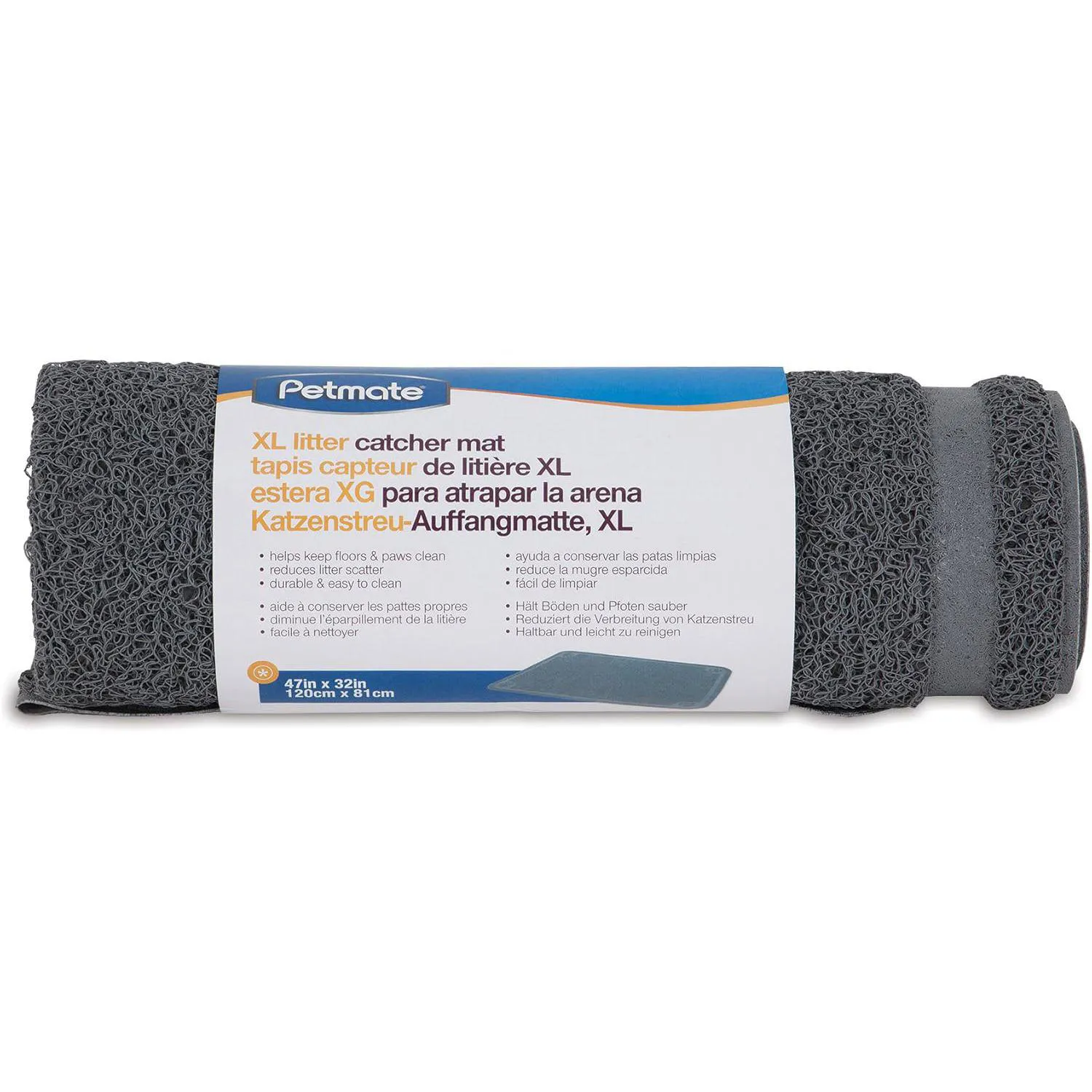 Tapete Extragrande Para Arena De Gatos Petmate Resistente Fácil De Limpiar