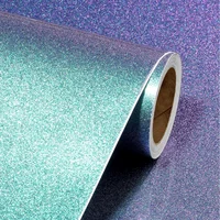 Vinilo Brillante Autoadhesivo Glitter para Paredes y Muebles
