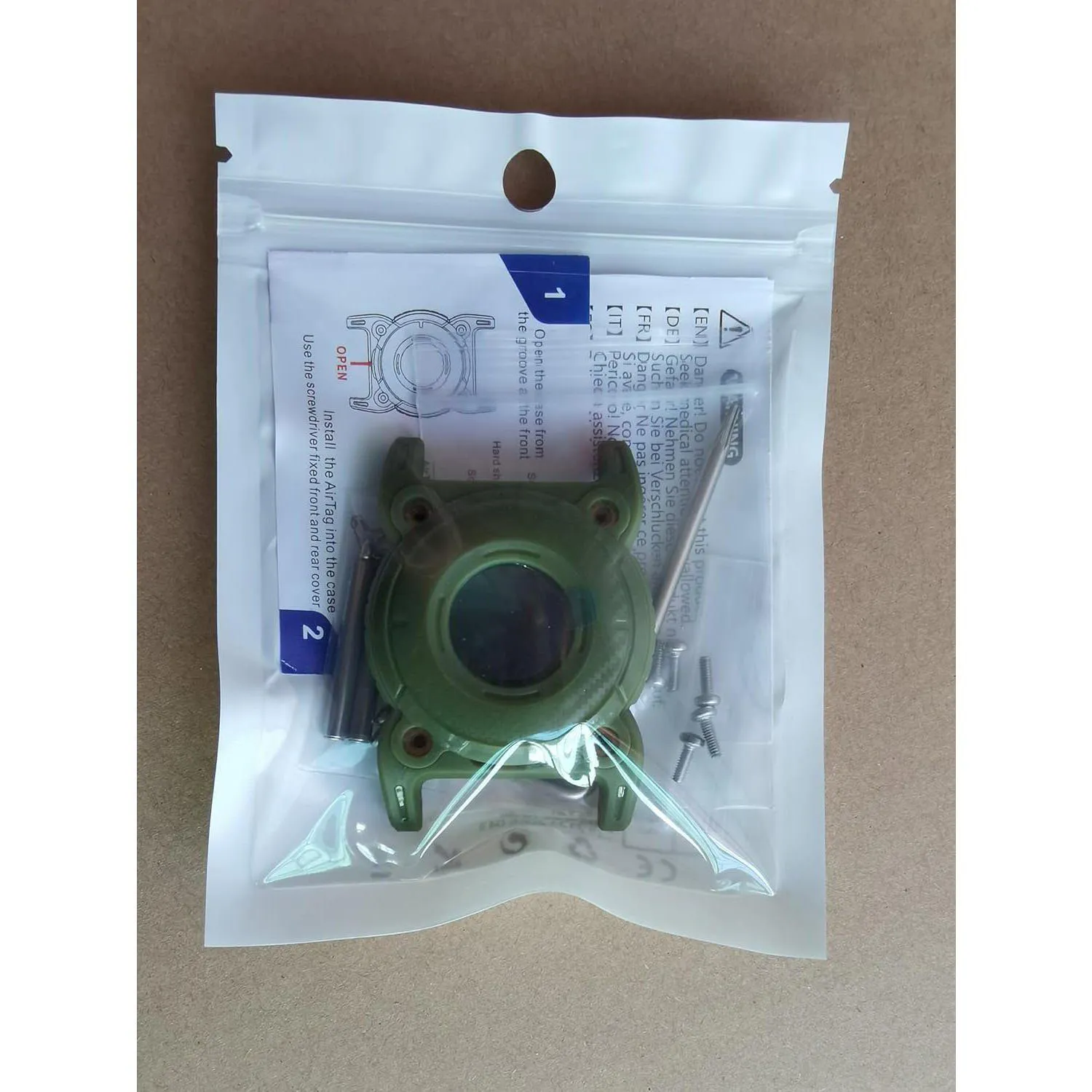 Soporte Para Airtag Para Collar De Perro Impermeable Con Lazo Metálico 10