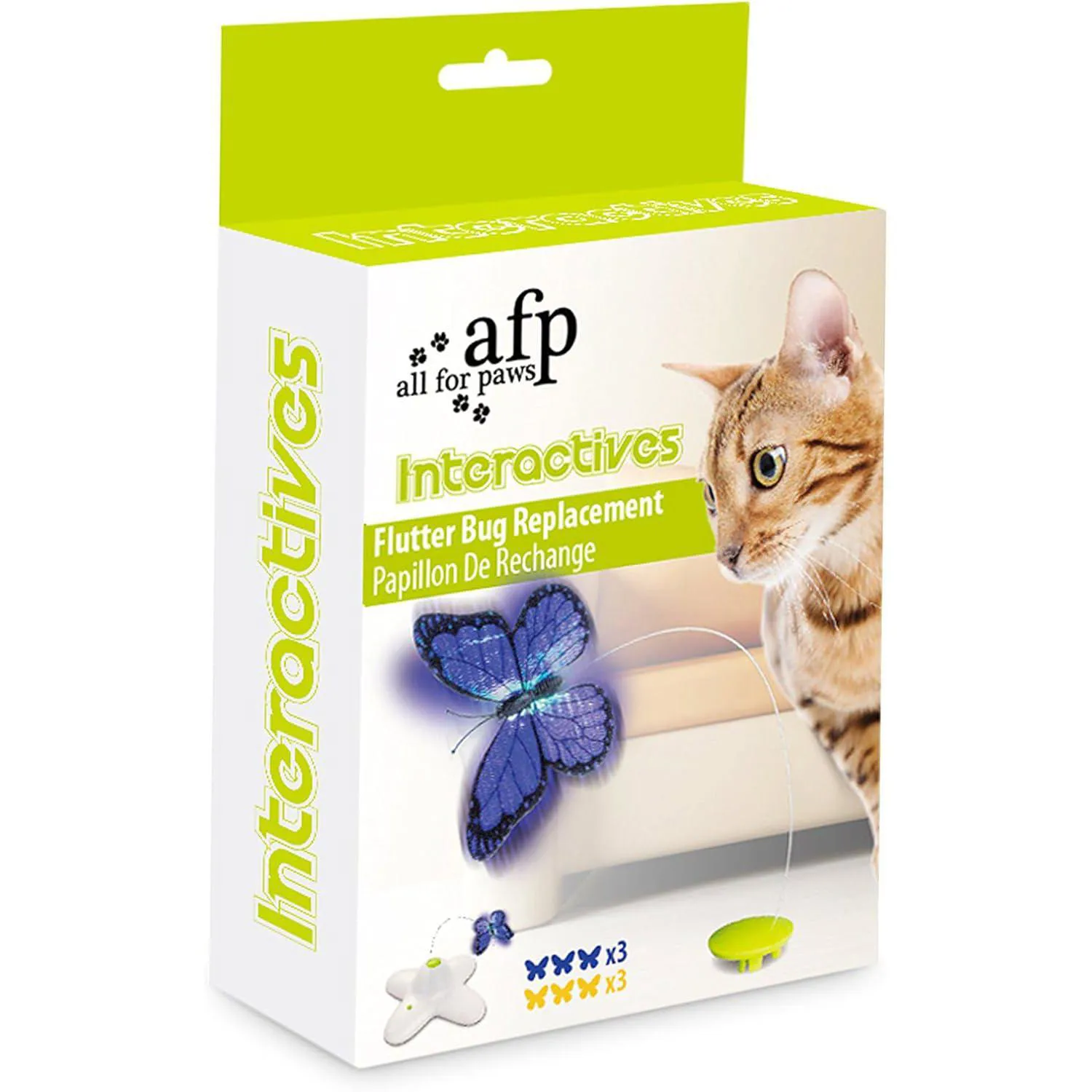 Repuesto De Mariposas Para Juguete Interactivo De Gatos Paquete De Seis Piezas 7
