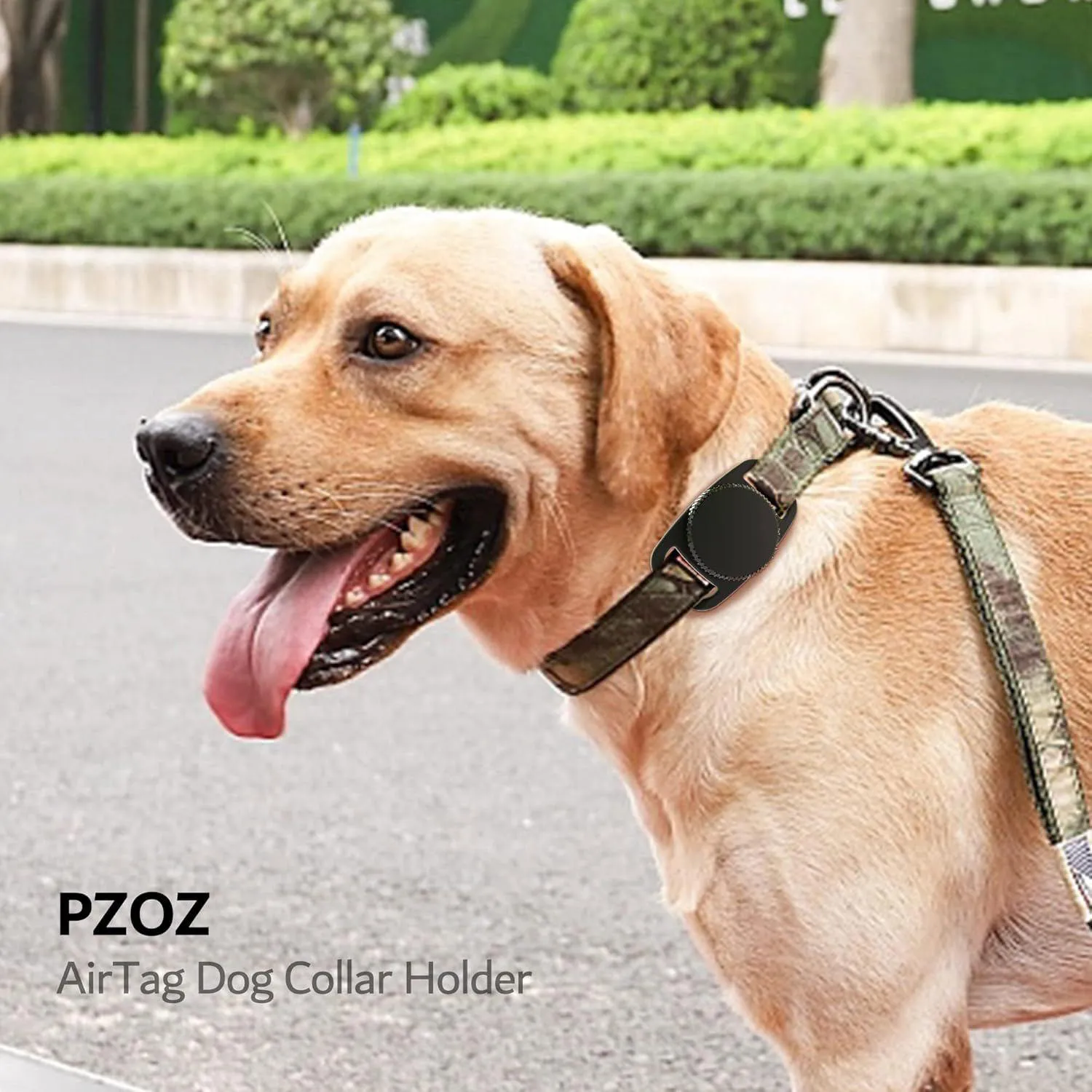 Funda Impermeable Para Airtag Compatible Con Collar De Perro Negro 6