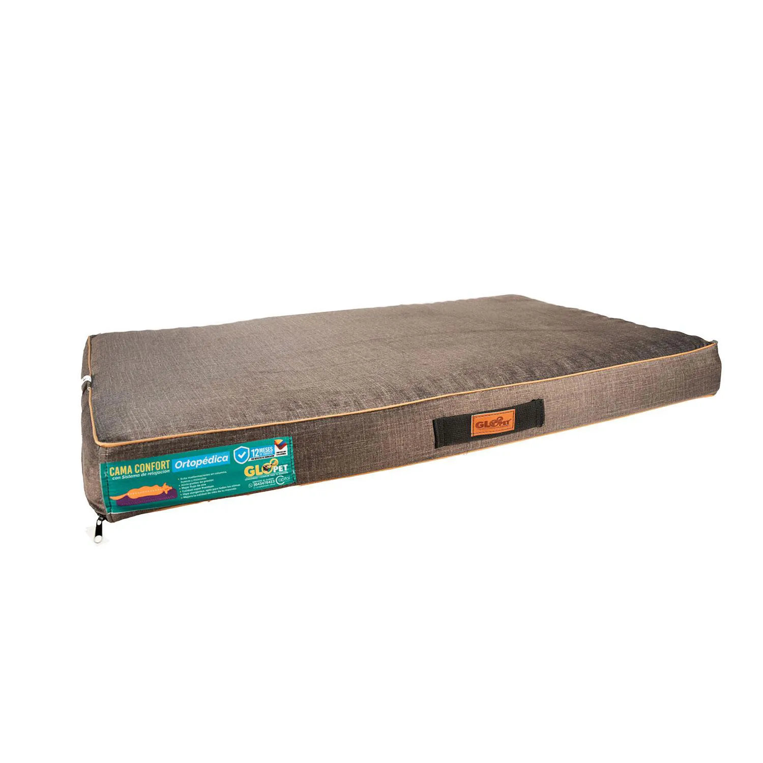 Cama Gloopetconfort Ortopédica Talla L Color Café
