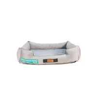 Cama Sofá Gloopet Italia Con Tecnologia Antiestres Para Mascota Talla M Gris
