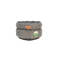 Cama Gloopet Fat Para Mascota Talla Unica Gris