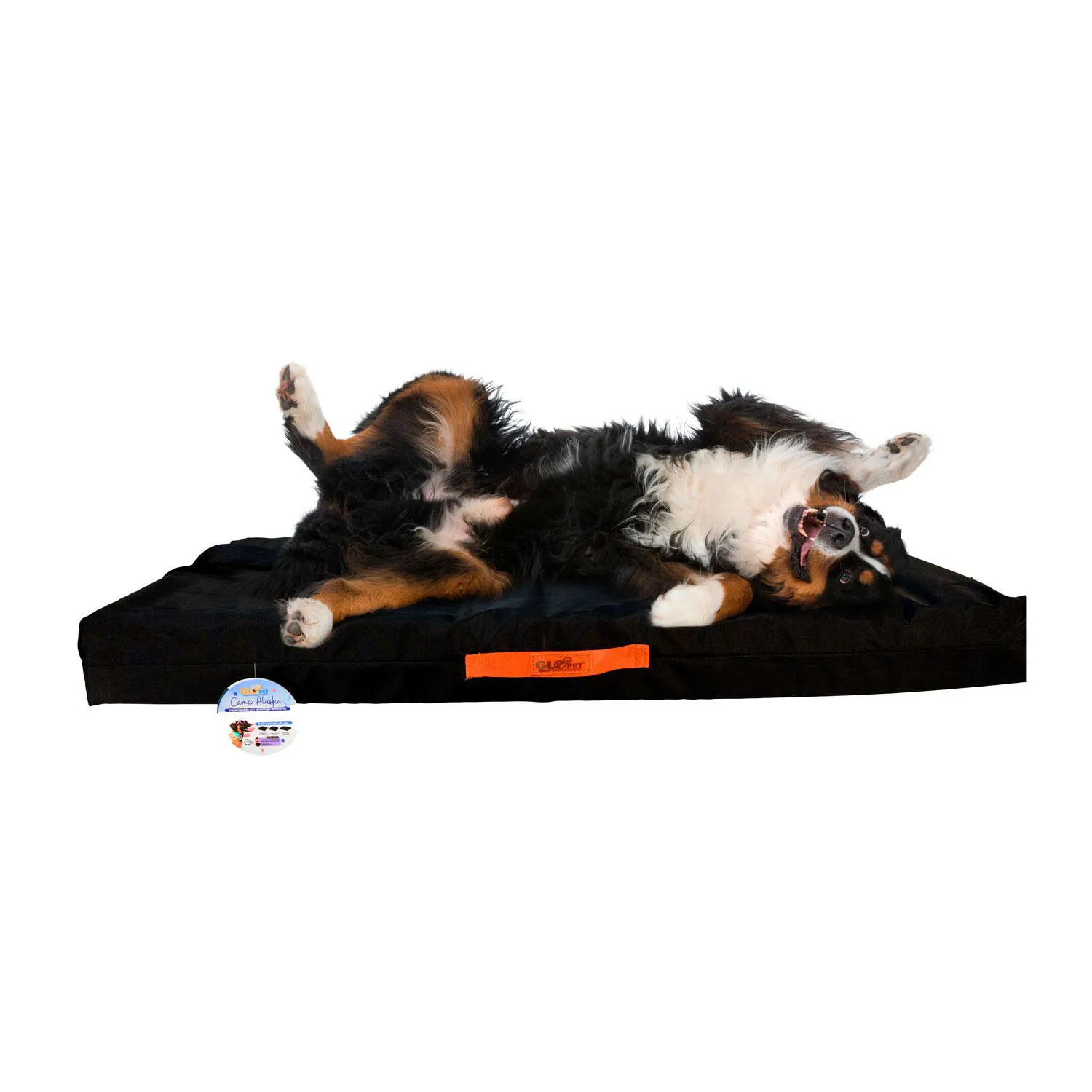 Cama Gloopet Alaska Impermeable Con Tecnologia Antiestres L Negro
