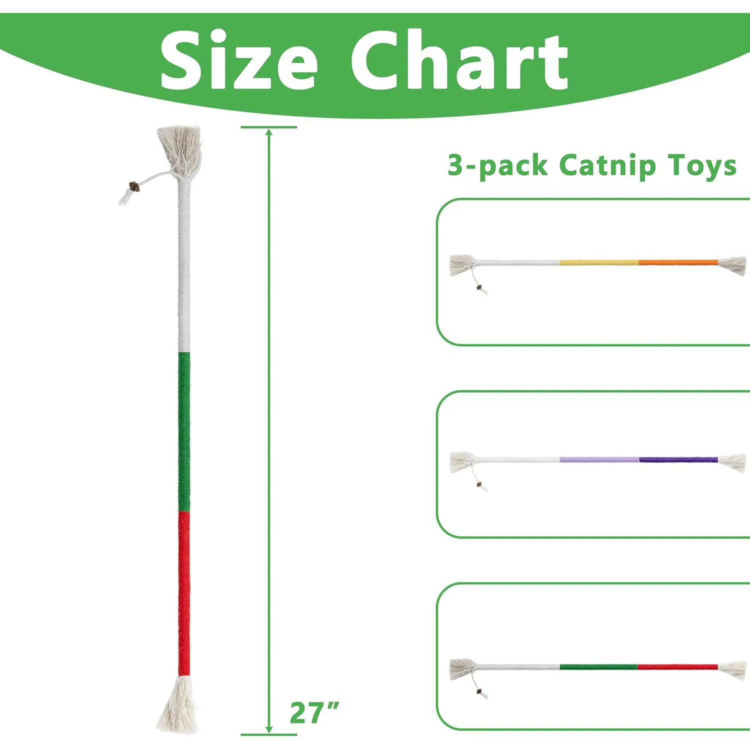 Juguete De Cuerda Maiiu Para Gatos Con Limpieza Dental Y Material Seguro 6