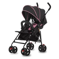 Coche Reclinable Ligero con Plegado Compacto y Toldo Ajustable