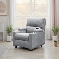 Silla Rec Alan Premium Masj+portavs Tela Plomo