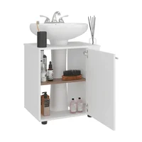 Mueble Lavamanos De Pedestal Phillips 62X56X41 Rta Blanco