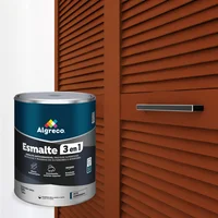 Esmalte Para Exterior 3 en 1 Brillante Tabaco Claro Algreco 1 Galón