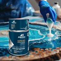 Kit Epoxi Porcelanato Líquido Para Pisos Algreco 1 Galón