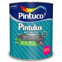Pintura Para Exterior Esmalte Base Agua Tipo 1 Blanca Acualux 1 Galón Precio Especial