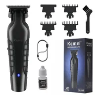 Cortadora de Cabello Kemei Profesional Recargable Km2299 Negra