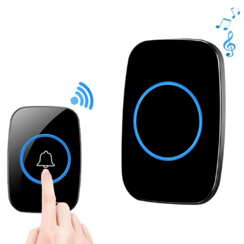 Timbre Inalámbrico Seguridad Impermeable Inteligente Casa 12V ...