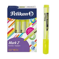 Resaltador Mark 2 Amarillo Pelikan Caja X12 Unds