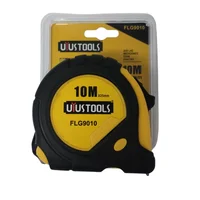 Flexómetro Encauchetado con 3 Frenos 10 m × 25 mm Uyustools