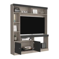 Centro de Entretenimiento Dante TV 55'' 180x180x30 Rta Bardolino Wengue