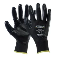Guante Multiflex Polyester Nitrilo L Set x 12