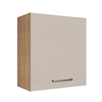 Mueble De Cocina Superior Agata 60 Cm 1 Puerta Marrón Crema