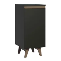 Mueble De Cocina Bajo Reims 35 Cm 1 Puerta Negro