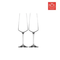 Set X2 Copas para Champaña Aria 360 ml en Cristal Rcr
