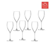 Set X6 Copas Vino Tinto Invino 410 ml en Cristal Rcr